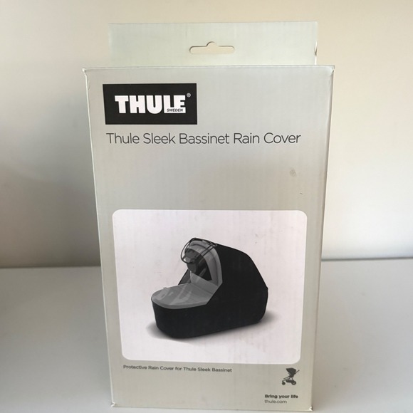 Thule Sleek Bassinet Rain Cover Protective Weather Shield Stroller Accessory - Picture 1 of 9